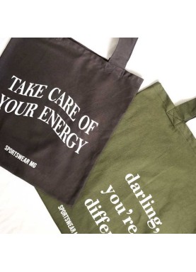 Tote bag verde