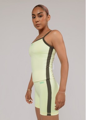 SET COLOR BLOCK SOLEIL CROP TOP