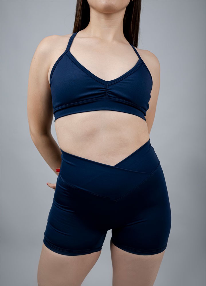 SHORT PRETINA CRUZADA