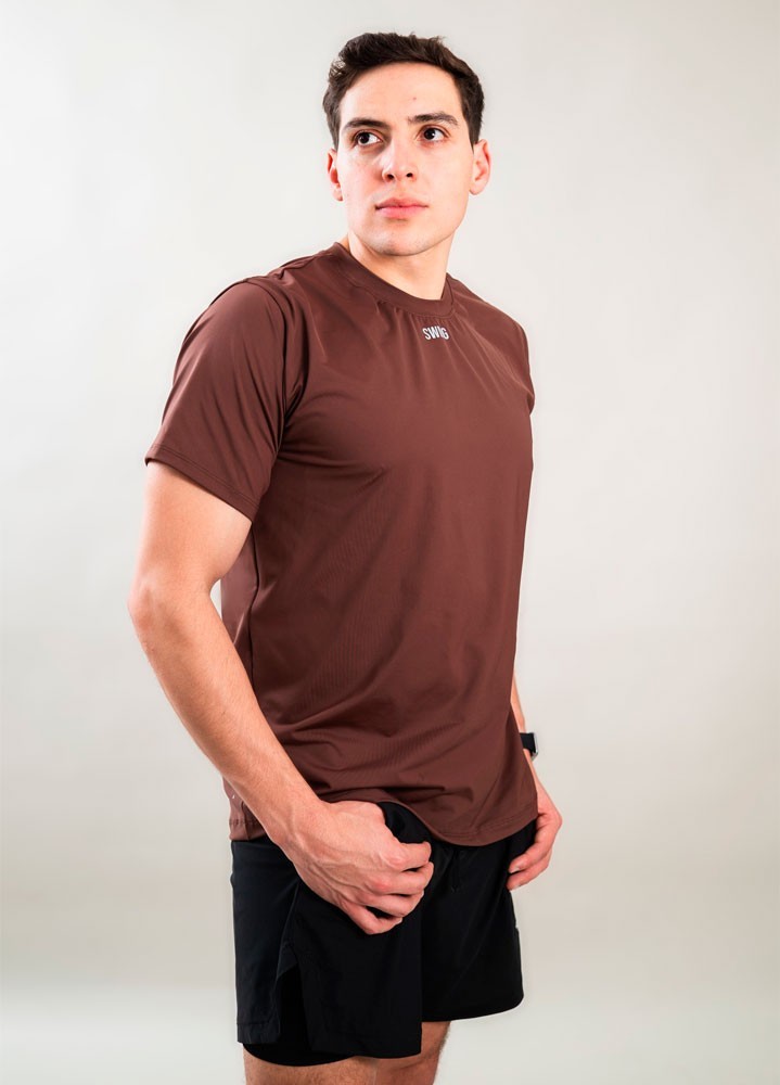 Men Camisa Con Manga